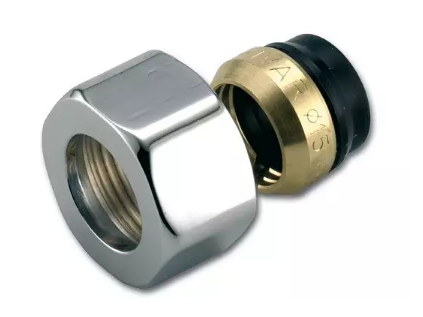 Vykurovacia technika Zverné šróbenie OPTIMA - Cu 15mm; inox