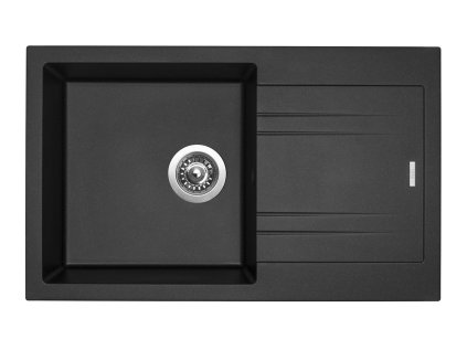 drez granitový Sinks LINEA 780 N Metalblack