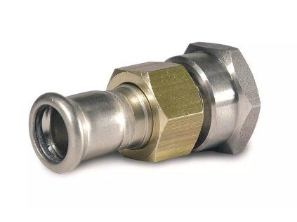 Vykurovacia technika Pripojovacie šróbenie - s vnútorným závitom   - nerez AISI 316 - 54mm-Rp2"
