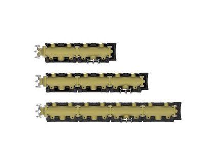 Vykurovacia technika Horizontálny rozdeľovač - PAW.MV2 pre 2 moduly; DN 40 - akcia