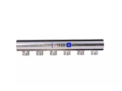 Vykurovacia technika Rozdeľovač - s vývodmi EK - 5/4"xEK; 10cestný; nikel