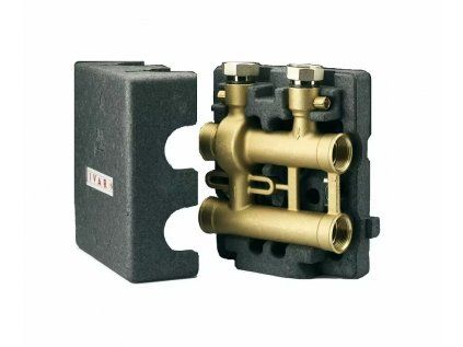Vykurovacia technika Horizontálny distribučný rozdeľovač - pre kotlové moduly KS - 5/4"Fx5/4"F