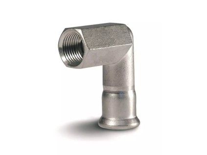 Vykurovacia technika Prechodové koleno 90° - s vnútorným závitom - nerez AISI 316 - 15mm-Rp1/2"