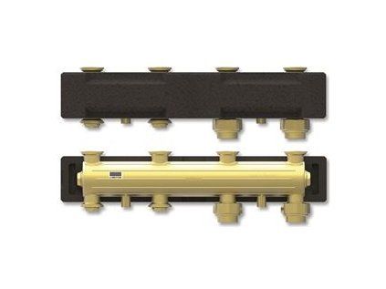 Vykurovacia technika Horizontálny distribučný rozdeľovač - pre kotlové moduly DN 25 - 1"x1"x1" - akcia