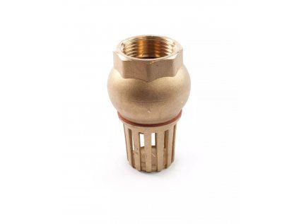 Vykurovacia technika Sací kôš - so spätným ventilom - 1/2"F