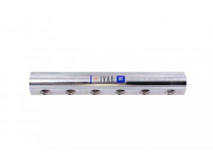 Vykurovacia technika Rozdeľovač - neosadený - 5/4"x1/2"; 11cestný; nikel