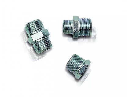 Vykurovacia technika Vsuvka/prechod - pre nerezové vlnovcové trubky IVAR.SITE-TR - 1/2"Mx3/8"M