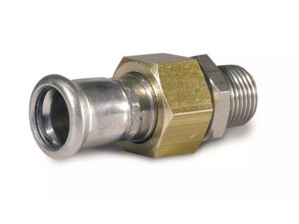 Vykurovacia technika Pripojovacie šróbenie - s vonkajším závitom  - nerez AISI 316 - 18mm-R3/4"