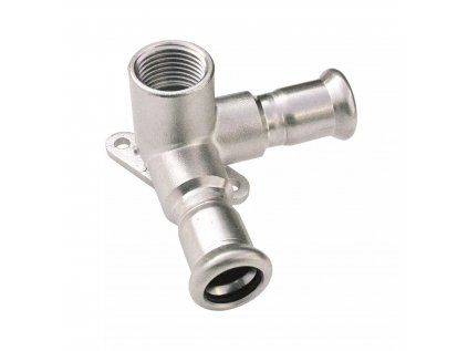 Vykurovacia technika Nástenka 90° - priechodná rohová - nerez AISI 316 - 15mm-Rp1/2"