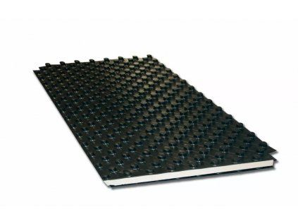 Vykurovacia technika Systémová izolačná doska - s ochrannou fóliou   - 1400x800mm (1,12m2); čierna - 14,56m2/13ks