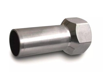 Vykurovacia technika Prechodka - s vnútorným závitom a jedným zásuvným koncom - nerez AISI 316 - 18mm-Rp1/2"