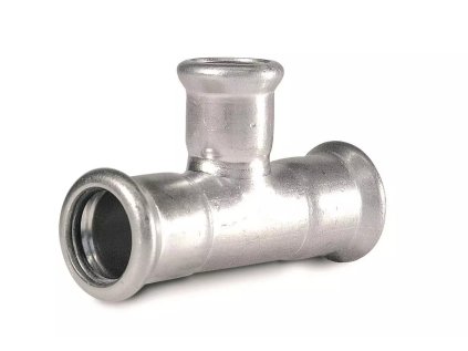 Vykurovacia technika T-kus 90° - jednoznačný - nerez AISI 316 - 108mm