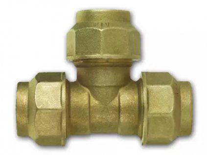 Vykurovacia technika T-kus - potrubie/potrubie/potrubie - 25x25x25; PE
