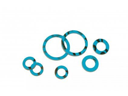 Vykurovacia technika Vysokoteplotné vláknitopryžové tesnenie - 20mm; 1"; 30x21x2mm