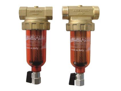 Vykurovacia technika Cyklonový odkaľovací filter 4"  - pre teplú vodu - 3/4"F-1"M; 500 µm