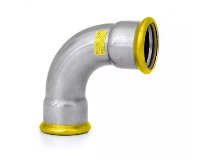 Vykurovacia technika Oblúk 90° PRESS GAS - 22mm