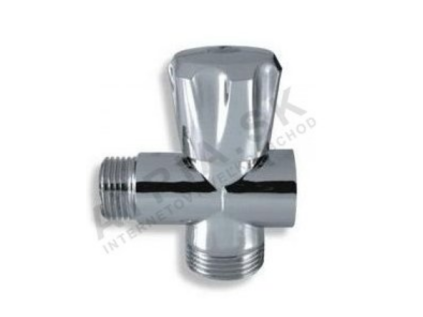 Vykurovacia technika Práčkový medziventil - 1/2"x(1/2"x3/4"); bez predĺženia