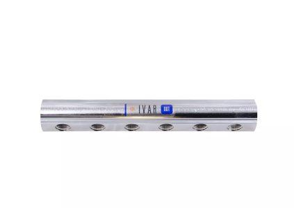 Vykurovacia technika Rozdeľovač - neosadený - 5/4"x1/2"; 7cestný; nikel