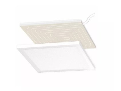 Vykurovacia technika Panel sálavéhé stropného vykurovania/chladenia - 600x600x30mm; oceľový; pasívny/hladký