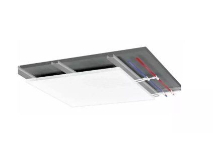 Vykurovacia technika Panel sálavého stropného kúrenia/chladenia - 2000x1200x30mm; sadrokartónový; pasívny