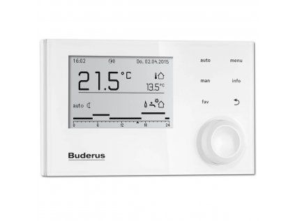 Izbový termostat Buderus Logamatic RC 310 s FA snímačom,biely