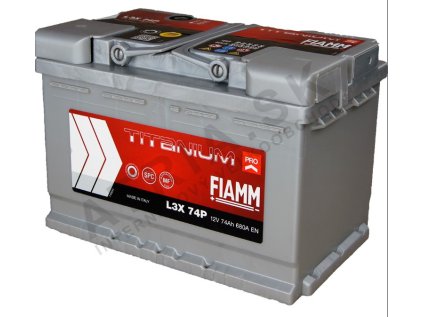 Záložný zdroj FIAMM TITANIUM PRO L3X 74P