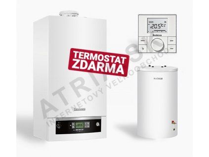 Kondenzačný kotol Buderus Logamax plus GB 072-14 + Logalux S 120 + RC 200