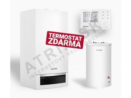 Kondenzačný kotol Buderus Logamax plus GB 172-24 + Logalux S 120 + RC 310
