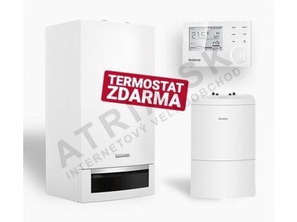 Kondenzačný kotol Buderus Logamax plus GB 172-14 + Logalux WU 120 + RC 310
