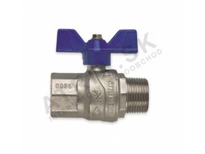 Vykurovacia technika Guľový uzáver voda EVOLUTION - 1/4"FM; motýľ