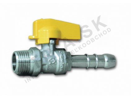 Vykurovacia technika Vzorkovací guľový uzáver PB - pr. 9,8mm; 1/2"M; priamy