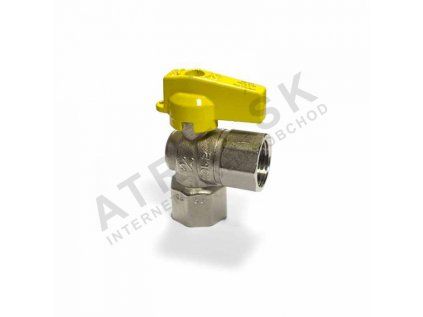 Vykurovacia technika Guľový uzáver plyn - rohový - 1/2"FF; motýľ