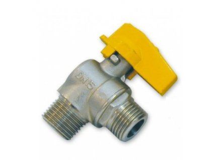 Vykurovacia technika Guľový uzáver plyn - rohový - 1/2"MM; motýľ