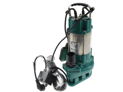 Submersible sludge pump V 550 with grinder for septic tanks and cesspools, with cutting blade