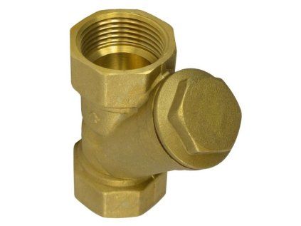 Závitový filter na vodu 1/2" FF s nerezovým sitkom, vodoinštalácia, potrubný filter
