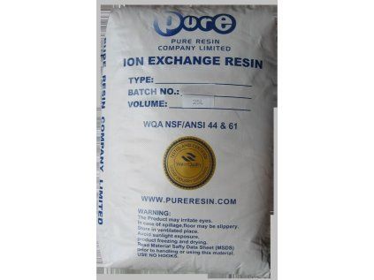 Replacement cartridge for water softener, resin (25 l) - cation exchange resin for water treatment and filtration
