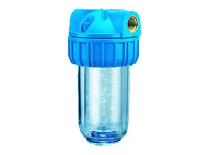 Filter JUNIOR 7" DOSAPROP + cartridge, 1" connection, water filter against limescale
