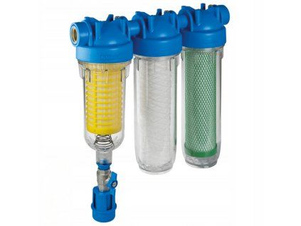 Hydra 7" Rainmaster TRIO RLH pripojenie 1" Samočistiaci filter na dažďovú vodu