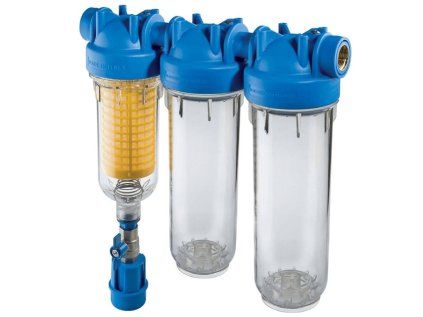 HYDRA 7" RLH TRIO 90mcr pripojenie 1" Samočistiaci filter na vodu s polyesterovou sieťkou