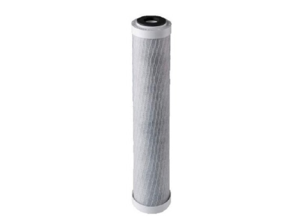 Carbon cartridge 20" 10mcr, water filter, for chlorine