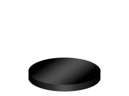 Water meter shaft cover DN600x60x8mm, plastic, circular, walkable