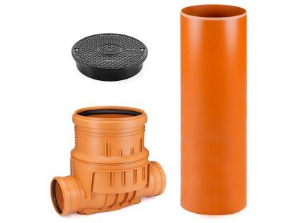 DN 315/160/3000 In-Line Plastic Sewer Inspection Chamber
