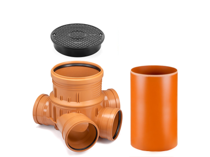 DN 315/160/500 Junction Plastic Sewer Inspection Chamber