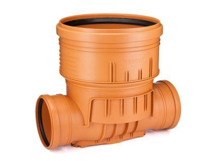 400/160 Straight-Through Shaft Bottom, Inspection Shaft for Sewage, PP Material