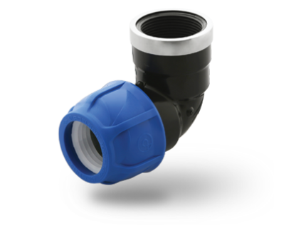 PE elbow 40x6/4" ZD