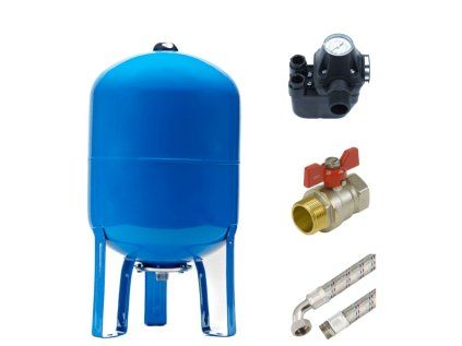 Vodárenský set 50L AQUA OLA stojatý s tlakovým spínačom PC-2