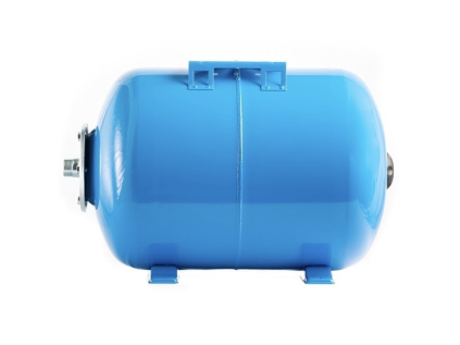 AQUA OLA 60l pressure tank, horizontal, for home water systems, 10 bar, 1", EPDM bladder