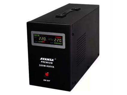 Záložný zdroj pre obehové čerpadlá AVANSA UPS 500W 12V, náhradný zdroj pre kotly a kúrenie