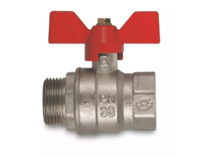 Vykurovacia technika Guľový uzáver voda PERFECTA - 3/4"MF; motýľ