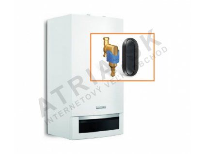Kondenzačný kotol Buderus Logamax plus GB172-24 + Magnetický odkalovač Logafix 3/4"